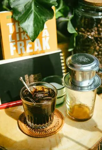 Hình ảnh Cafe Tây Nguyên phin đen đá