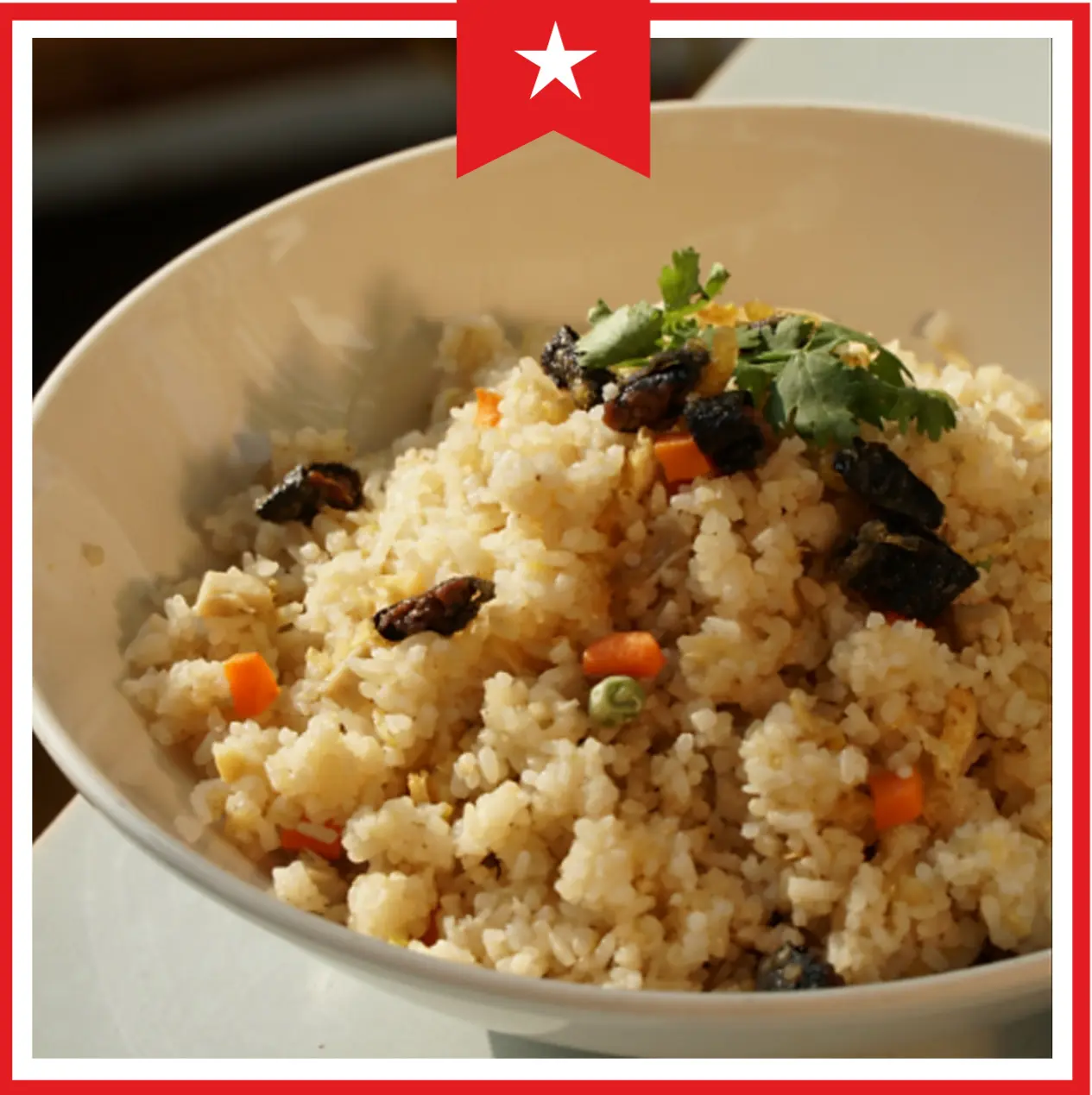 Hình ảnh Cơm chiên khô mặn chay