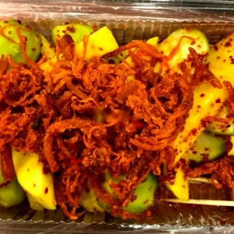 Hình ảnh Xoài dầm bò - khô gà