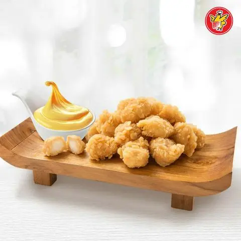 Hình ảnh Gà Popcorn Xốt Phô Mai