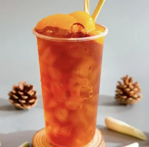 Hình ảnh Trà Đào Cam Sả