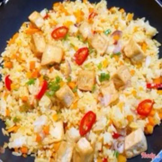Hình ảnh Cơm chiên hải sản chay