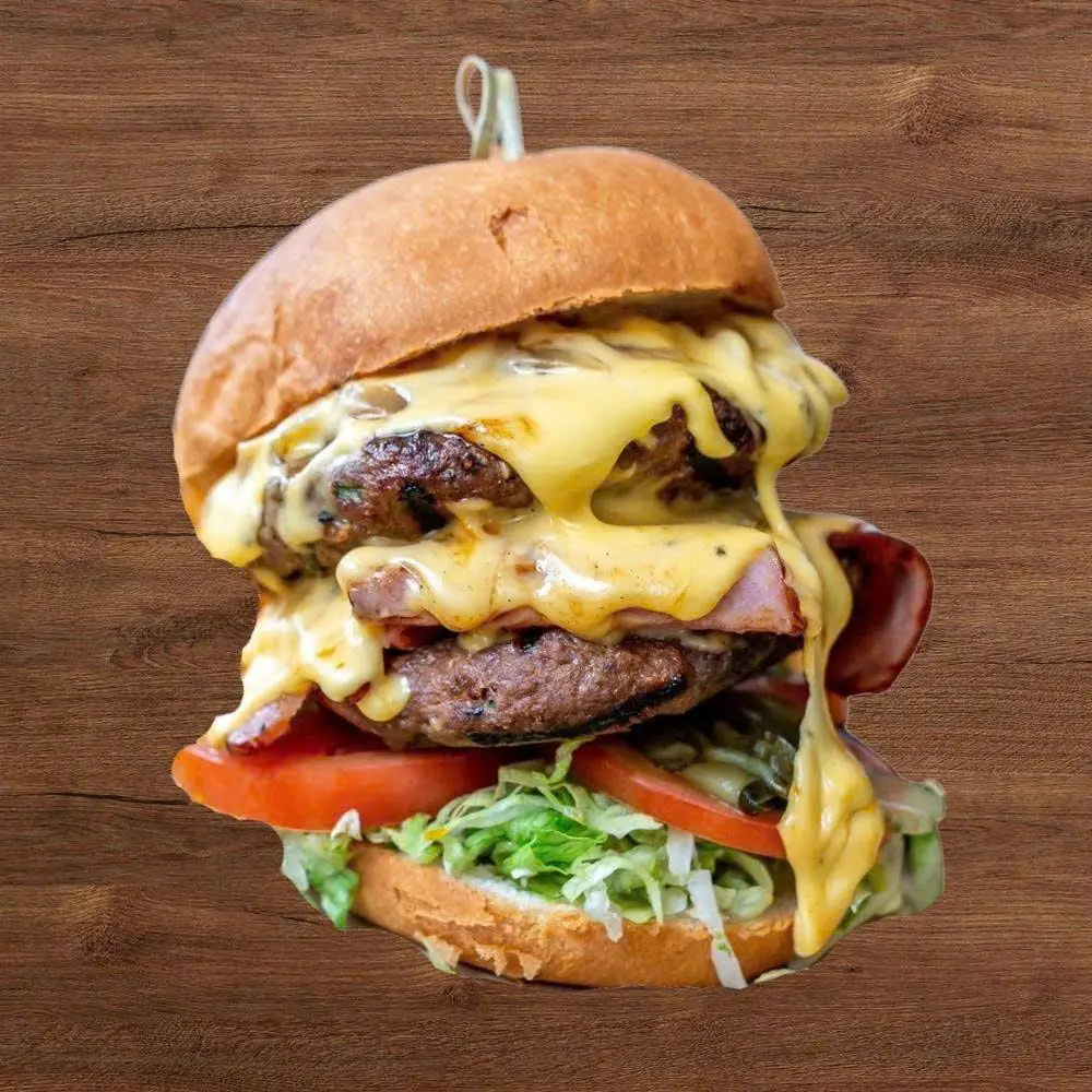 Hình ảnh Deluxe Double Cheeseburger