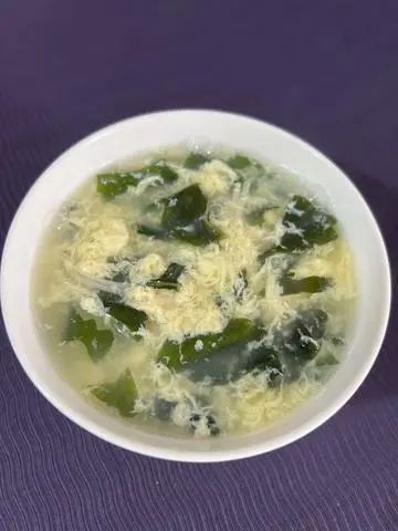 Hình ảnh Canh trứng gà rong biển 