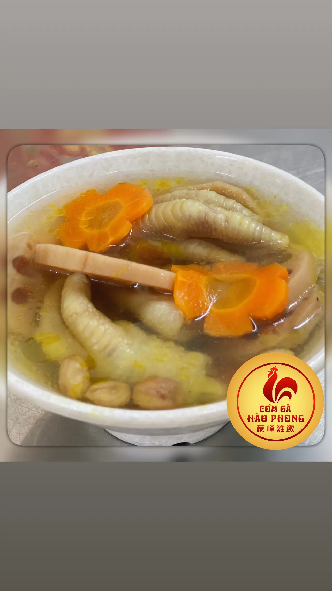 Hình ảnh Canh bắp chân gà