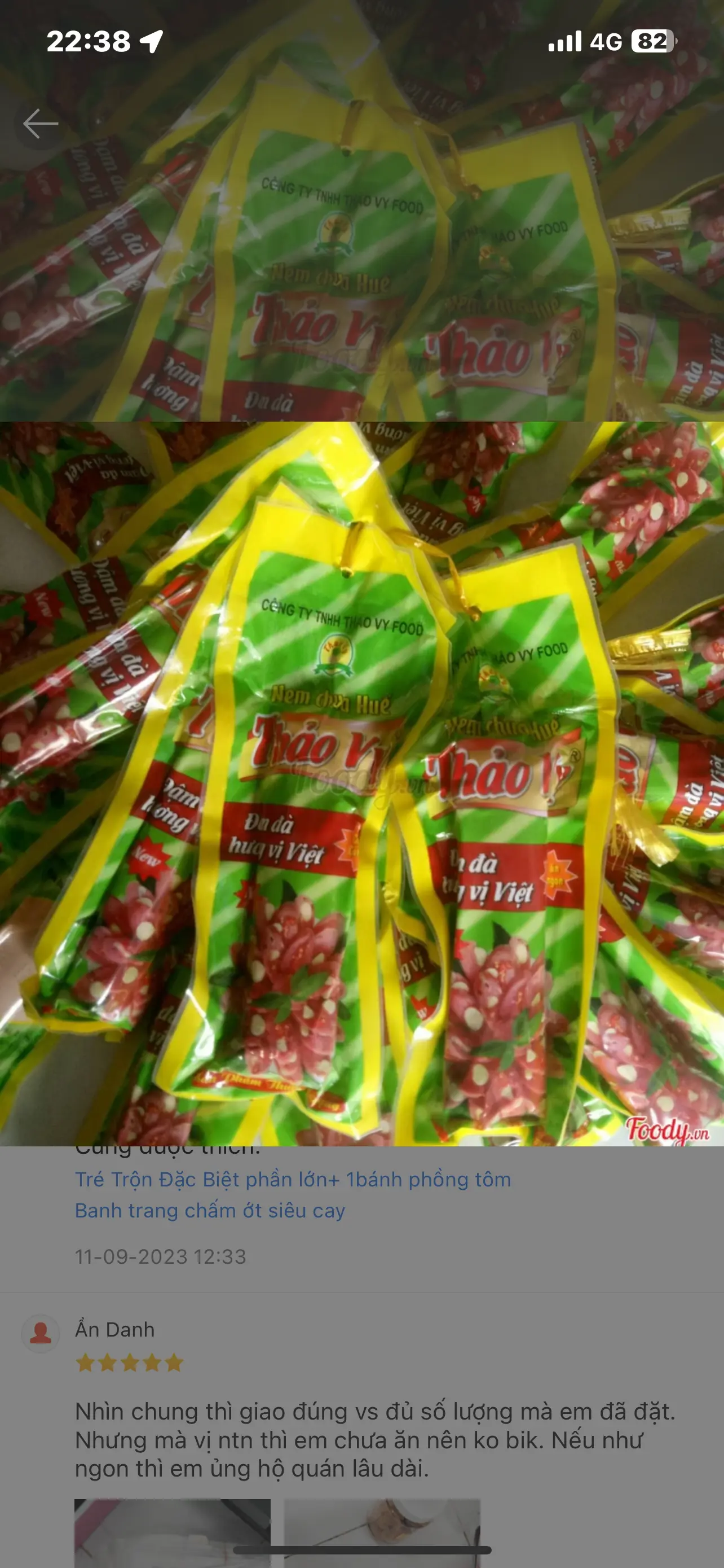 Hình ảnh Nem Huế thượng hạng