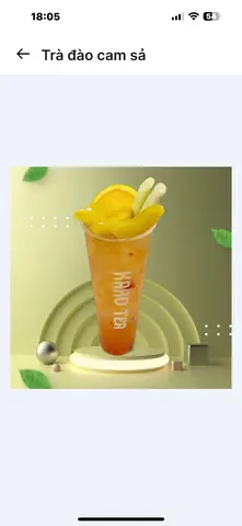 Hình ảnh trà xoài 