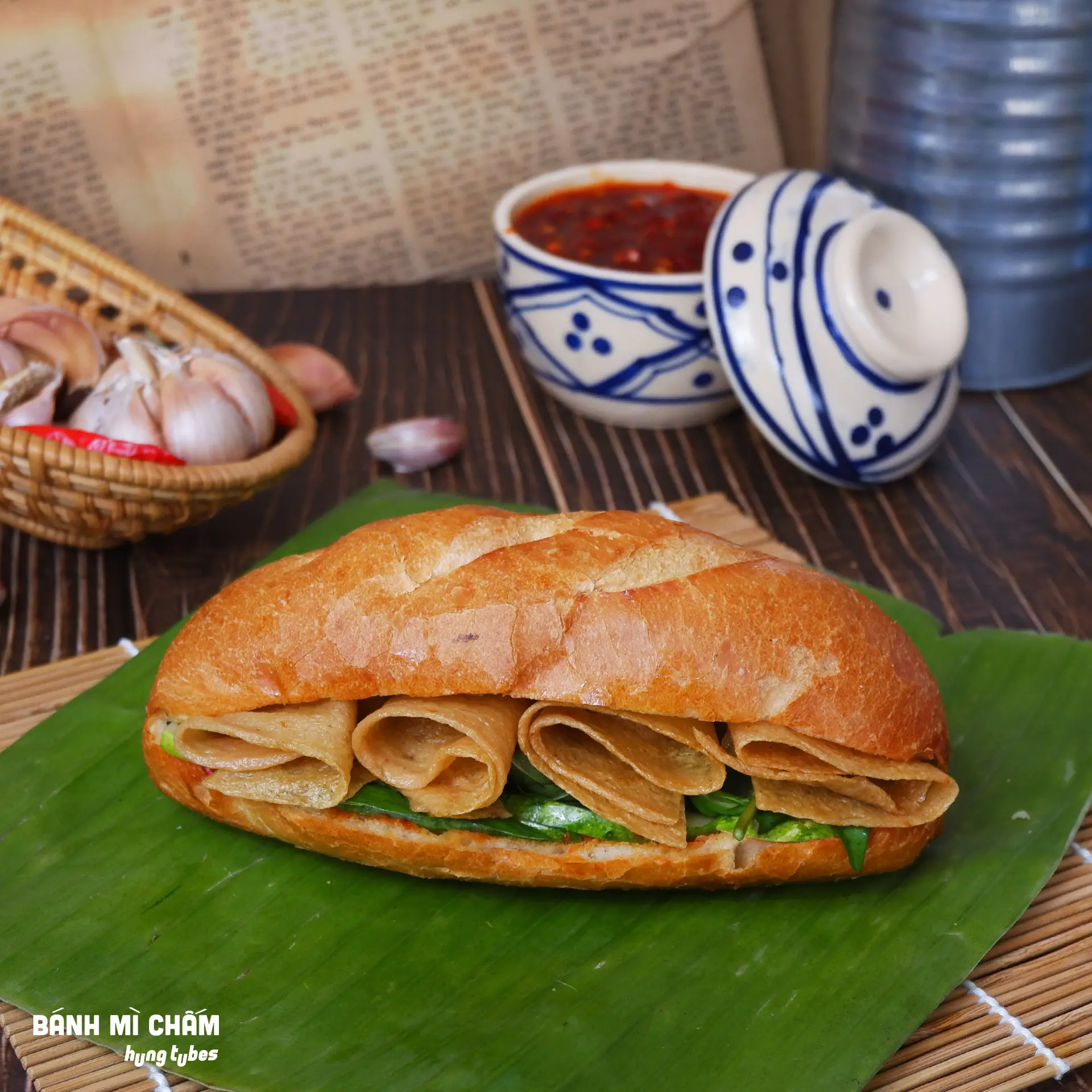 Hình ảnh Bánh mì chả cá