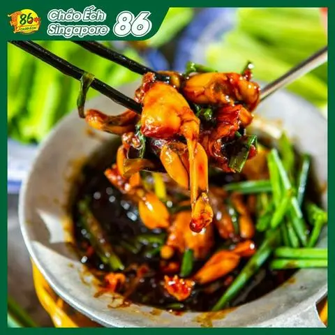 Hình ảnh Phần ếch trẻ em(1con)  + 1 tô cháo trắng