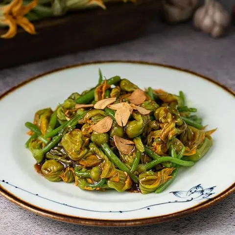 Hình ảnh Bông Bí Xào Dầu Hào