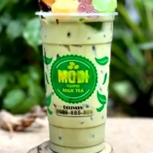 Hình ảnh Trà sữa Thái Mobi full topping - size M