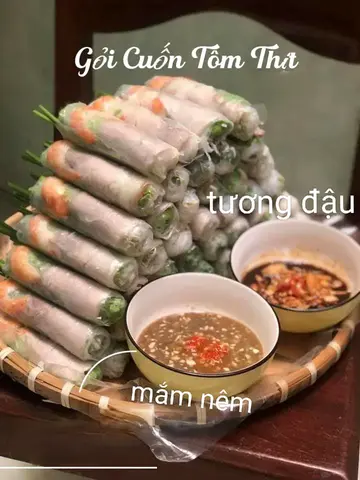 Hình ảnh  20 GỎi CUỐN TÔM THỊT 