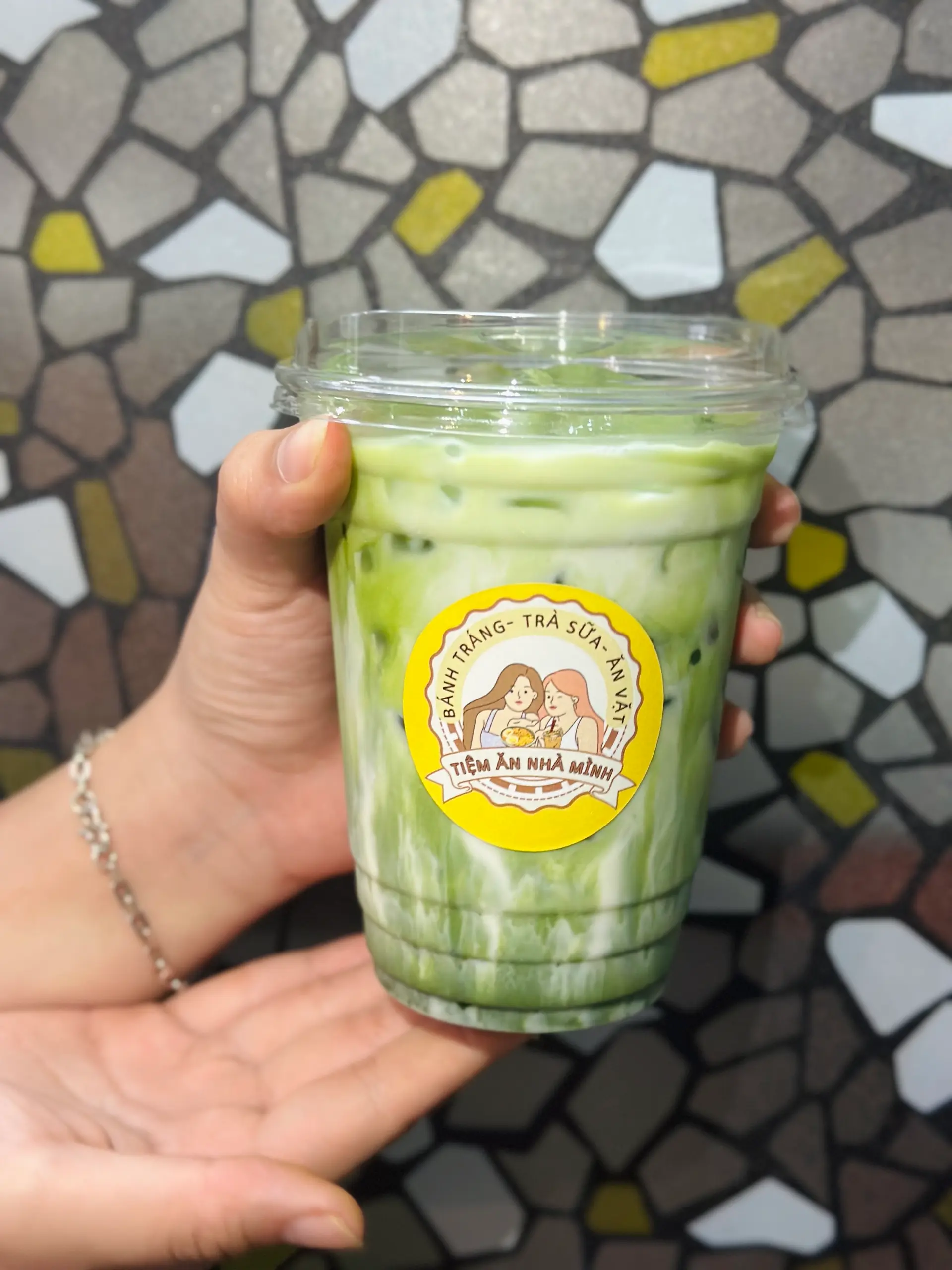 Hình ảnh Trà sữa Thái xanh