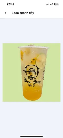 Hình ảnh soda chanh dây