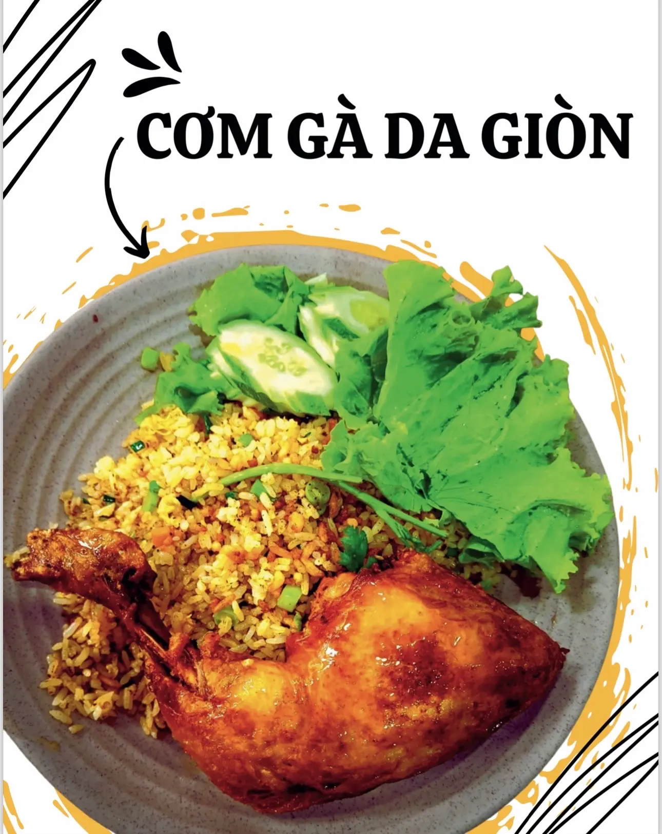 Hình ảnh Cơm Gà Sốt Ớt Sữa