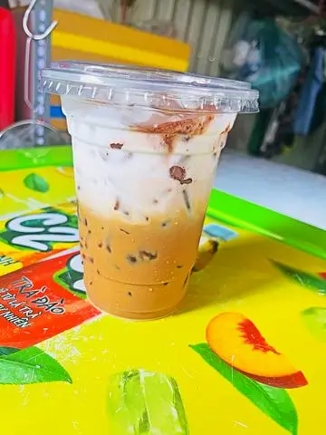 Hình ảnh Cà Phê Sữa Dừa Kem Muối Ly Khổng Lồ 800ml