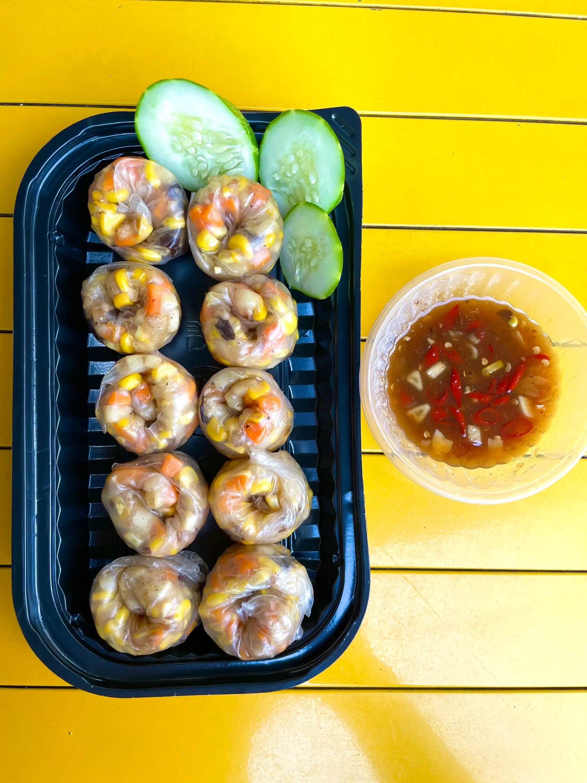 Hình ảnh Bánh Tráng Lụi Chấm Mắm Me