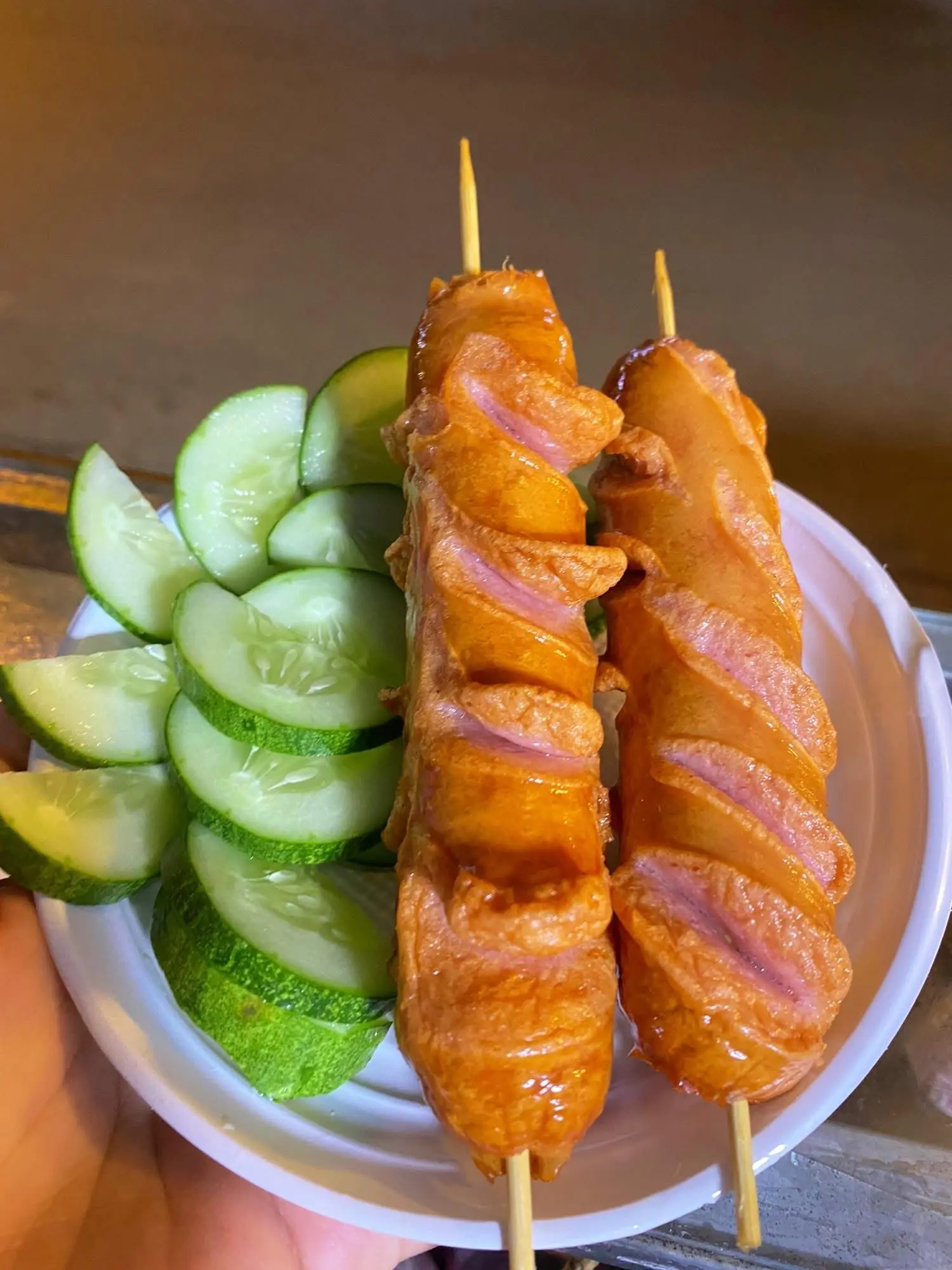 Hình ảnh 2 Xúc xích chiên 
