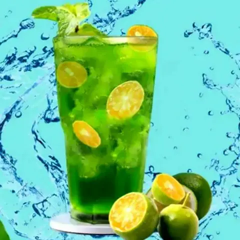 Hình ảnh Trà tắc Thái xanh xí muội 3Q ly 700ml