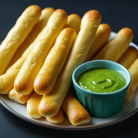 Hình ảnh Bánh Que Sốt Kem Dứa