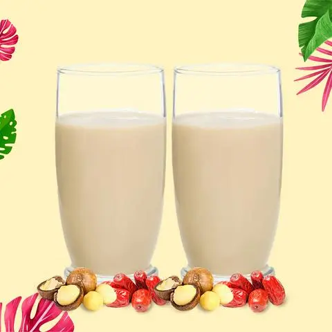 Hình ảnh Combo 2 chai sữa macca táo đỏ