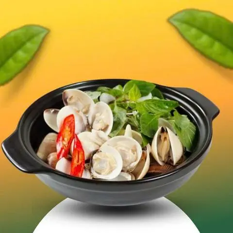 Hình ảnh nghêu hấp xã 