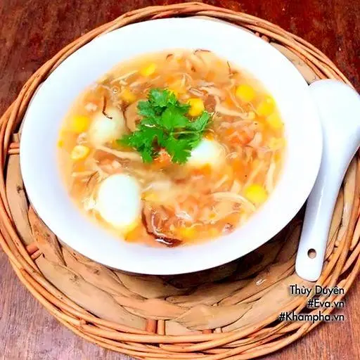 Hình ảnh Súp cua trứng cút