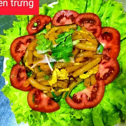Hình ảnh Nui xào trứng