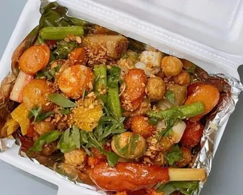 Hình ảnh Cá viên chiên thập Cẩm vừa + sốt tự chọn 