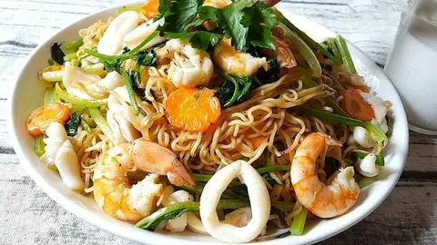 Hình ảnh Mì Xào Hải Sản