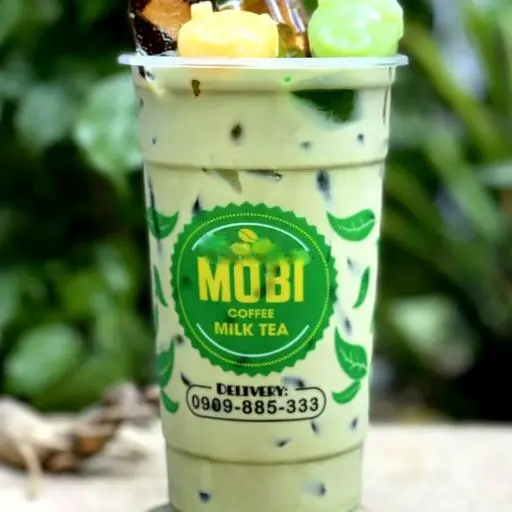 Hình ảnh Trà sữa Thái Mobi full topping - size L