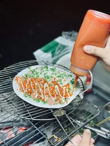 Hình ảnh Bánh tráng nướng phô mai