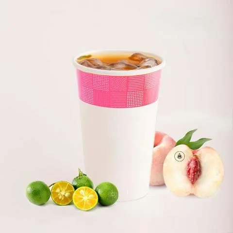 Hình ảnh Trà Đào Sả Thạch Giòn (Size L)