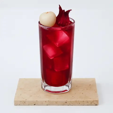 Hình ảnh Trà nhài vải hibiscus