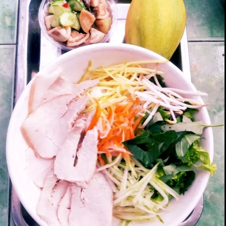 Hình ảnh Bún Mắm Nêm Thịt Luộc