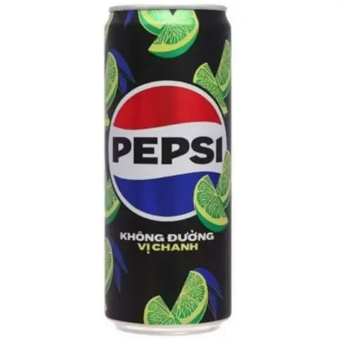 Hình ảnh Pepsi Vị Chanh Không Đường