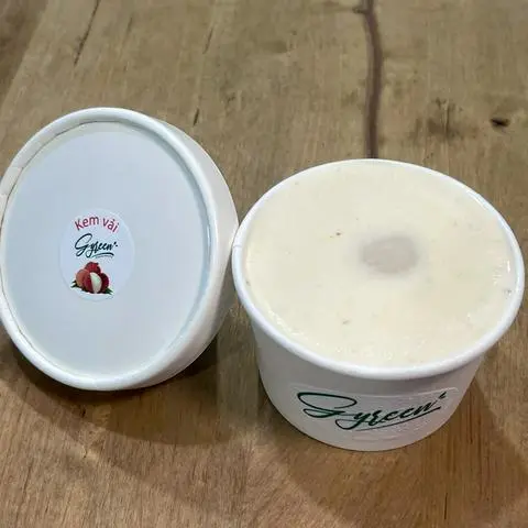 Hình ảnh Kem Vải - Lychee- Size 110 ml
