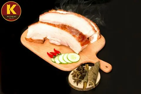 Hình ảnh (HK) Heo quay ba rọi 100gr