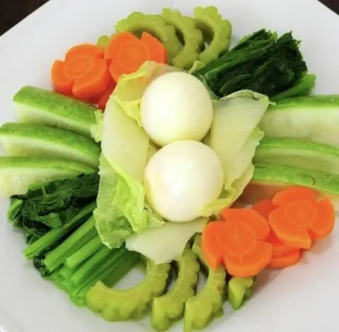 Hình ảnh Rau luộc thêm