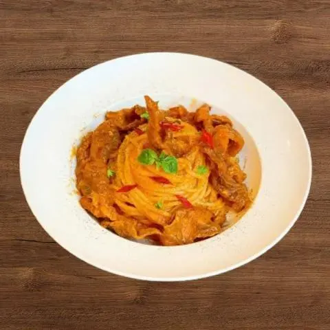 Hình ảnh Volcano Spaghetti ( Spicy Beef Tendon)