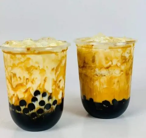 Hình ảnh Trà Sữa Kem Cheese Trân Châu Đường Đen