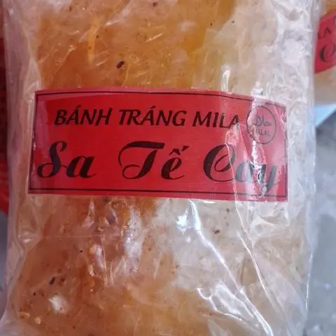 Hình ảnh Bánh tráng sa tế cay