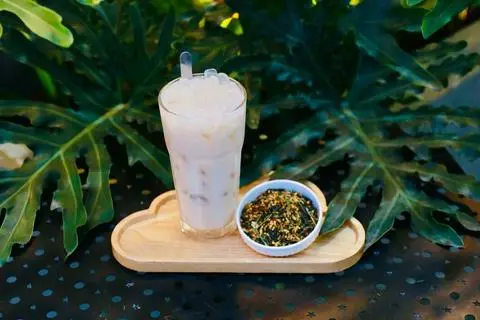 Hình ảnh Trà sữa gạo rang