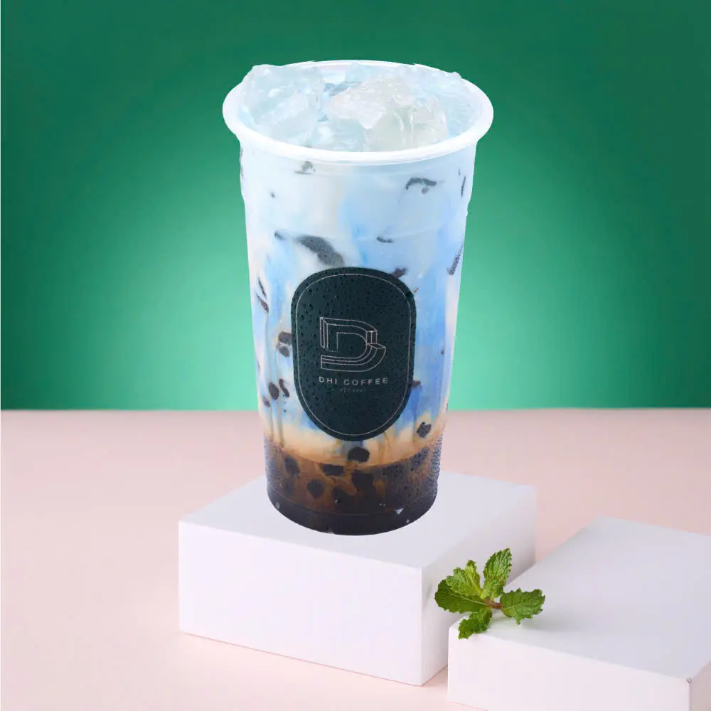 Hình ảnh Sữa Tươi Đường Đen Đậu Biếc (L)
