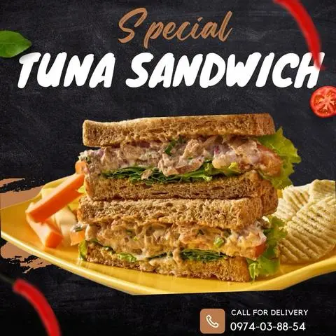 Hình ảnh Sandwich Cá Ngừ