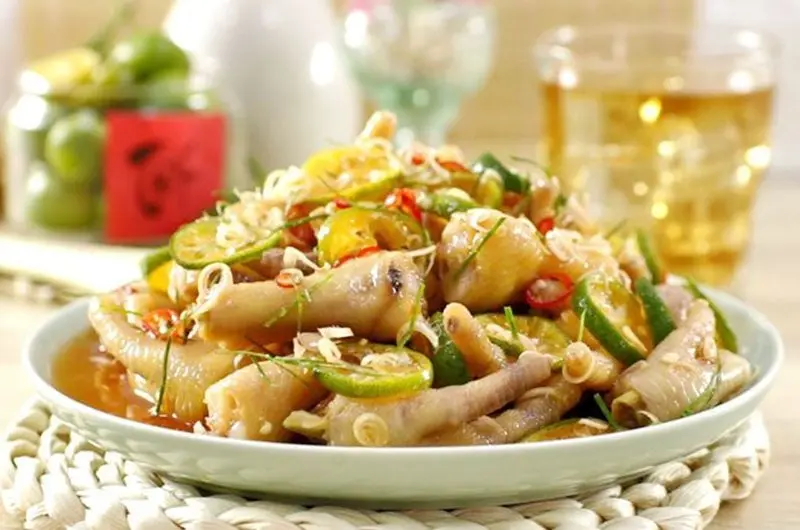 Hình ảnh CHÂN GÀ SẢ TẮC 3 Cặp 