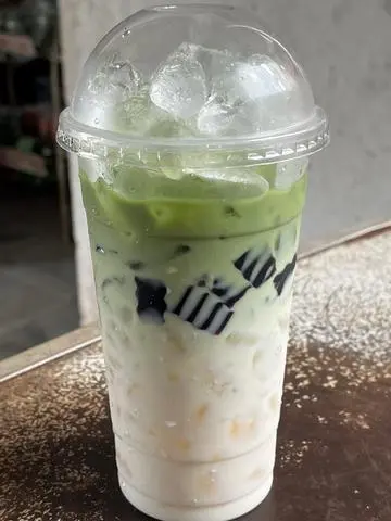 Hình ảnh Sữa tươi sương sáo Matcha