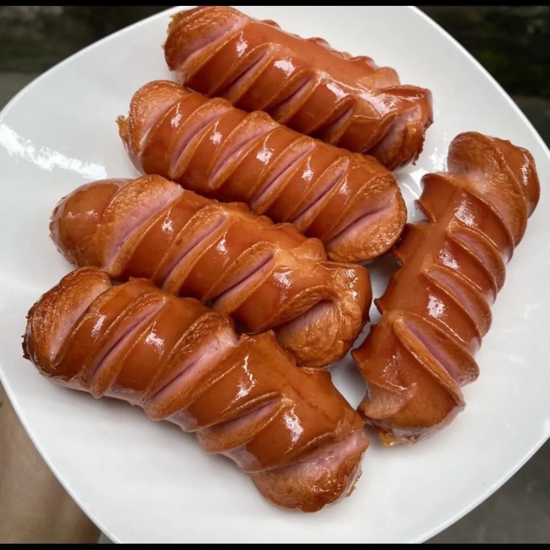Hình ảnh Xúc Xích Chiên - 1 cây 