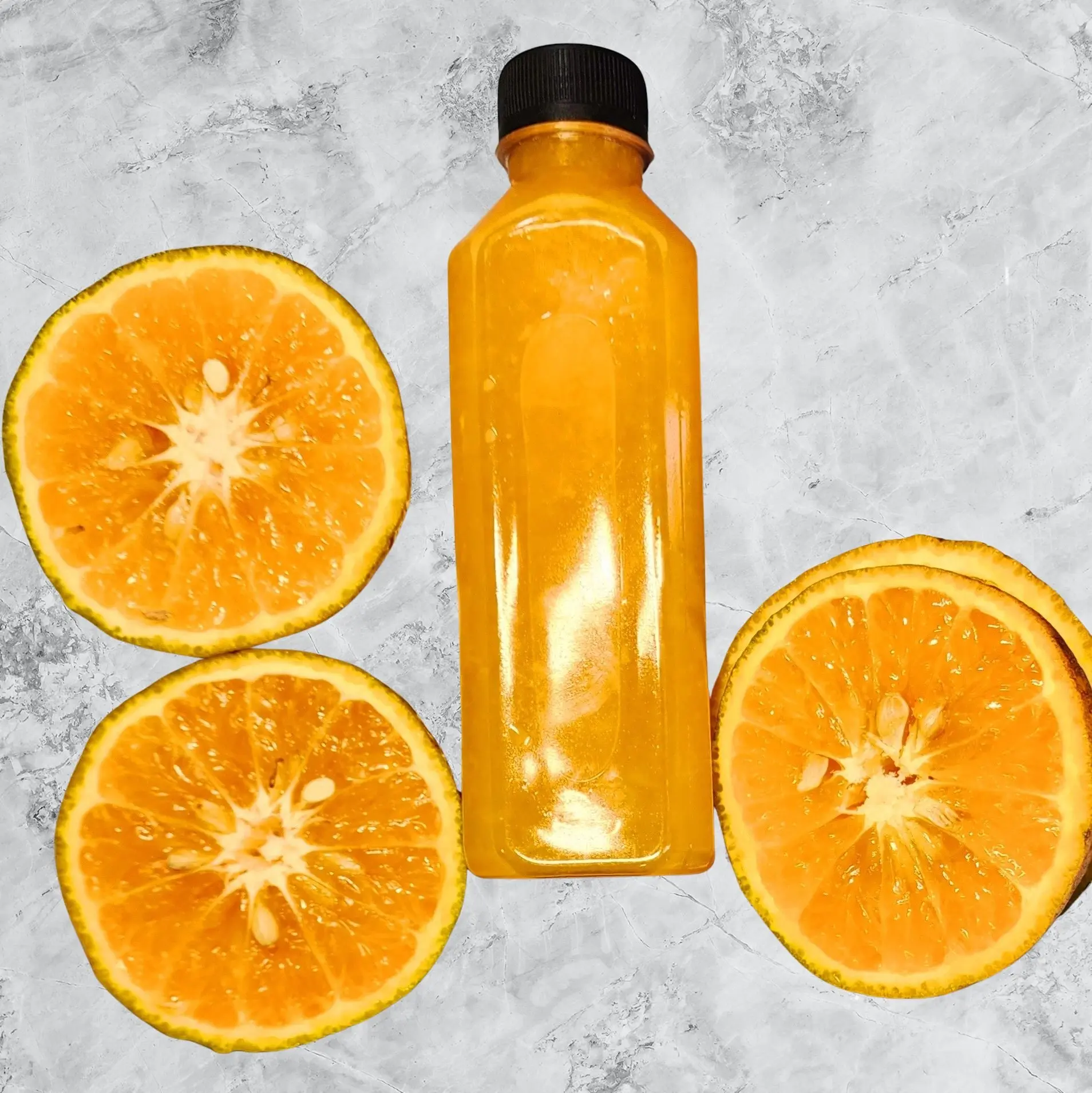Hình ảnh Nước ép cam nguyên chất chai 330ml