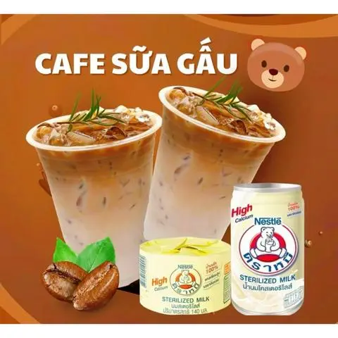 Hình ảnh Cacao Sữa Gấu Nestle, Thạch Cá Heo, Trái Cây Đường Nâu (700ml)